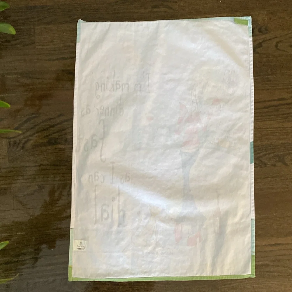 Born To Shop Novelty Tea Towel I’m Making Dinner as Fast as I Can Dial